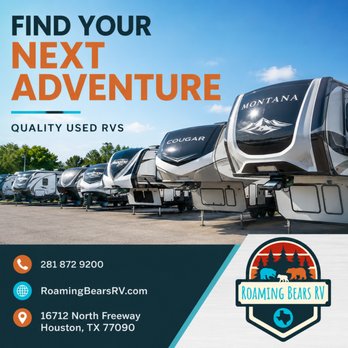 Roaming Bears RV - RV Rent
RV repair
RV service - RV Repair Near Me - Houston, Texas Roaming Bears RV - RV Rent
RV repair
RV service - RV Repair Near Me - Houston, Texas