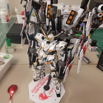 Newtype - Model in progress at Gundam Lab! - Hobby Shops Near Me - Union City, California