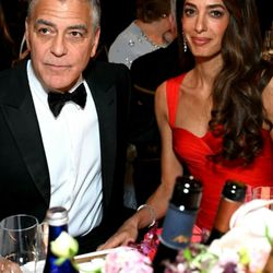The Beverly Hilton - George and Amal Clooney 2026 Golden Globe Awards ceremony - 1/11/2026