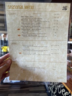 Menu photo 1 Bad Owl Coffee Henderson, NV