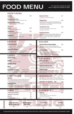 Menu photo 1 Diablo Rooftop Phoenix, AZ Menu photo 1 Diablo Rooftop Phoenix, AZ