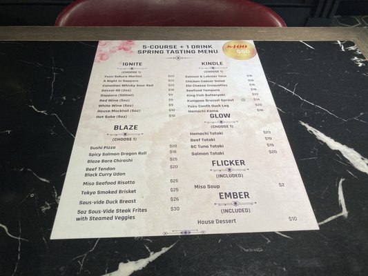 Menu photo 5 Flame sushi Toronto, ON