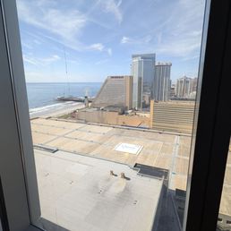 View of beach/city side View of beach/city side