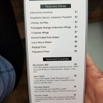 Barcode - Menu - Cocktail Bars Near Me - Garden Grove, California Barcode - Menu - Cocktail Bars Near Me - Garden Grove, California