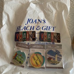 Joan's Beach & Gift - Car coaster, and two magnets love this shop
