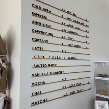 Casa De Otay - Menu - Coffee & Tea Near Me - Chula Vista, California