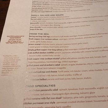 Orso - Dinner - Italian Near Me - Anchorage, Alaska Orso - Dinner - Italian Near Me - Anchorage, Alaska