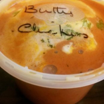 Palace Indian Restaurant - Butter Chicken - Comes in half pint $16.95 . Very delicious. - Indian Near Me - Davie, Florida