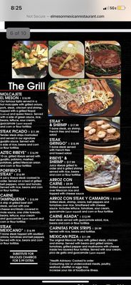 Menu photo 4 El Meson Indianapolis, IN