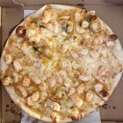 Village Trattoria - Shrimp Scampi Pizza (Individual Pie)