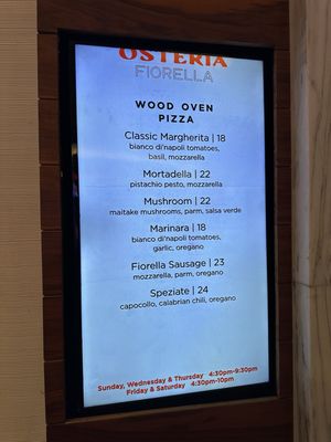 Menu photo 7 Osteria Fiorella Las Vegas, NV Menu photo 7 Osteria Fiorella Las Vegas, NV