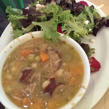 MetroFresh - Mjxed berry salad and duck cassoul-YUM - Soup Near Me - Atlanta, Georgia