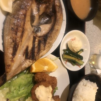 Gombei - Broiled mackerel with fried oysters - Japanese Near Me - San Jose, California Gombei - Broiled mackerel with fried oysters - Japanese Near Me - San Jose, California