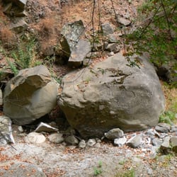 Mines Road - Big rock
