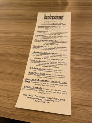 Menu photo 8 Cafe Silvestre West Valley City, UT