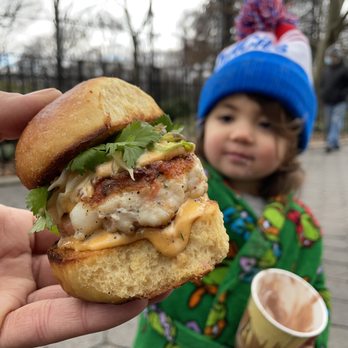Rosella - Fish Sausage Slider ($11) - Sushi Bars Near Me - New York, New York