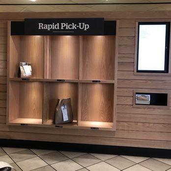 Panera Bread - Rapid pick-up station for online orders to grab & go. The screen is a queue showing orders being prepared. - Sandwiches Near Me - Cedar Rapids, Iowa