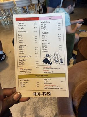 Menu photo 2 Plot Twist Charlotte, NC
