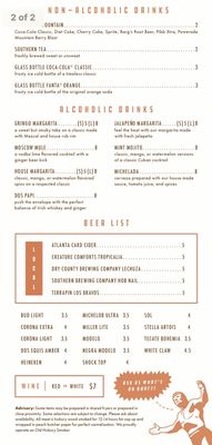 Menu photo 6 Smokey Gringo Taco Bar Winder, GA