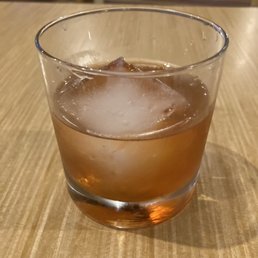 Smoked Old Fashioned- pretty good for a sports bar