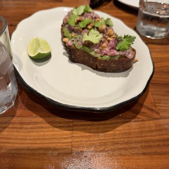 Jolie - Beef and blue fin tartare - Seafood Near Me - Coronado, California Jolie - Beef and blue fin tartare - Seafood Near Me - Coronado, California