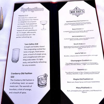 Menu photo 3 Mae Daly's Las Vegas, NV Menu photo 3 Mae Daly's Las Vegas, NV