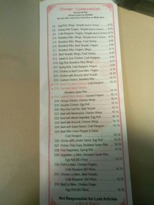 Menu photo 5 Chun Ping Lau Kittery, ME