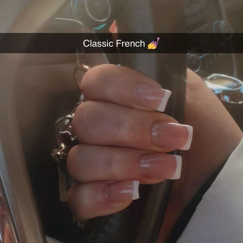Cici Nails - French tip - Nail Salons Near Me - Stanhope, New Jersey