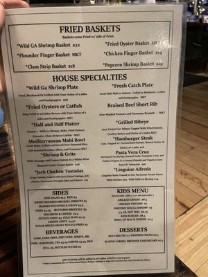 Menu photo 2 Mullet Bay Restaurant Saint Simons Island, GA Menu photo 2 Mullet Bay Restaurant Saint Simons Island, GA