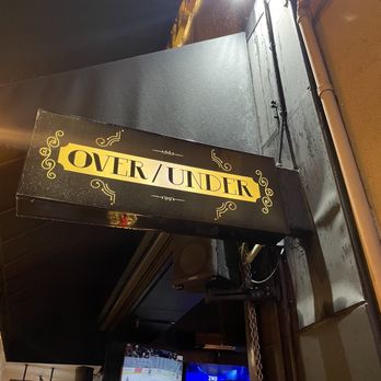 Over Under Public House - Restaurant sign - New American Near Me - Burbank, California