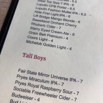 Sandy's Tavern - Beer list - Pubs Near Me - Richfield, Minnesota