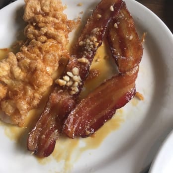 Slappy Cakes - Candied bacon (right side) - Breakfast & Brunch Near Me - Lahaina, Hawaii Slappy Cakes - Candied bacon (right side) - Breakfast & Brunch Near Me - Lahaina, Hawaii