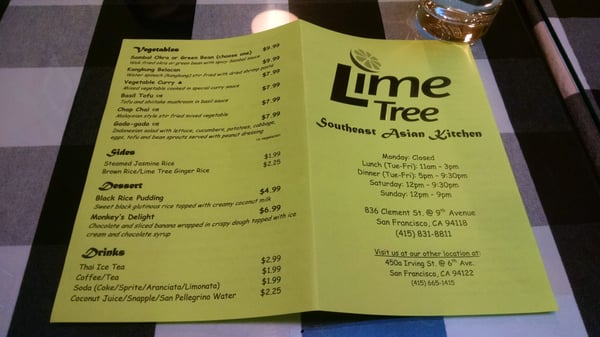 Lime Tree  in San Francisco, CA