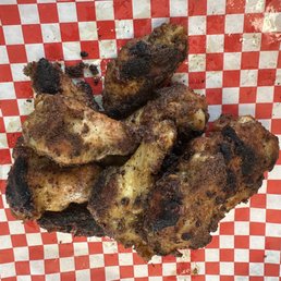 Wood fired wings