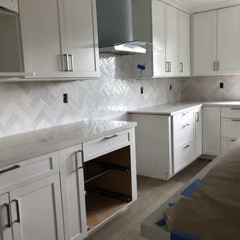 Bedrosians Tile & Stone - Kitchen 2 (herringbone style) - Building Supplies Near Me - San Jose, California