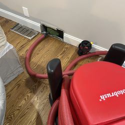 Green Clean Air Repair - The duct cleaning machine with hose and brush