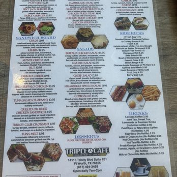 Triple A Cafe - Menu - Breakfast & Brunch Near Me - Fort Worth, Texas Triple A Cafe - Menu - Breakfast & Brunch Near Me - Fort Worth, Texas