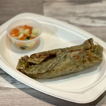 Bangkok Golden - a plate of food and a bowl of salad - Thai Near Me - Fairfax, Virginia Bangkok Golden - a plate of food and a bowl of salad - Thai Near Me - Fairfax, Virginia