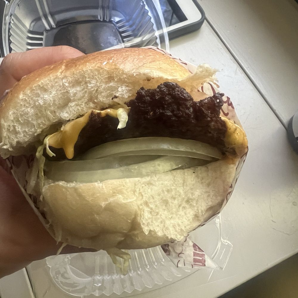 30 Burgers - Classic Cheese Burger - add bbq sauce! - Burgers Near Me - Newark, New Jersey 30 Burgers - Classic Cheese Burger - add bbq sauce! - Burgers Near Me - Newark, New Jersey