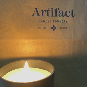 Artifact Candle Foundry - My candle I made at Artifact Foundry. - Candle Stores Near Me - Orlando, Florida