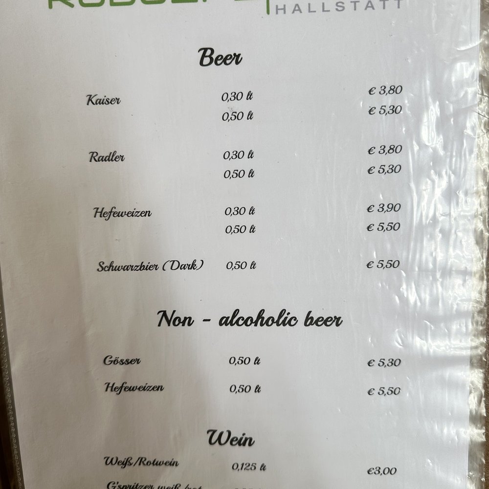 Rudolfsturm Hallstatt - Menu - Austrian Near Me - Hallstatt, 4 Rudolfsturm Hallstatt - Menu - Austrian Near Me - Hallstatt, 4