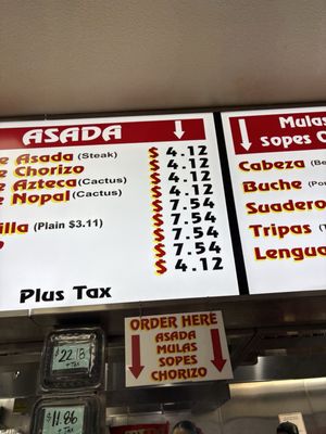 Menu photo 4 Tacos El Gordo Chula Vista, CA Menu photo 4 Tacos El Gordo Chula Vista, CA