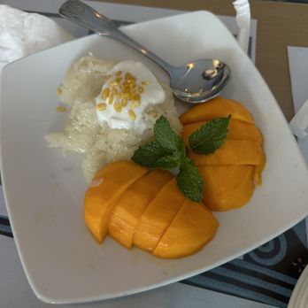 Thai Specialty - Mango Sticky Rice - Thai Near Me - Brea, California