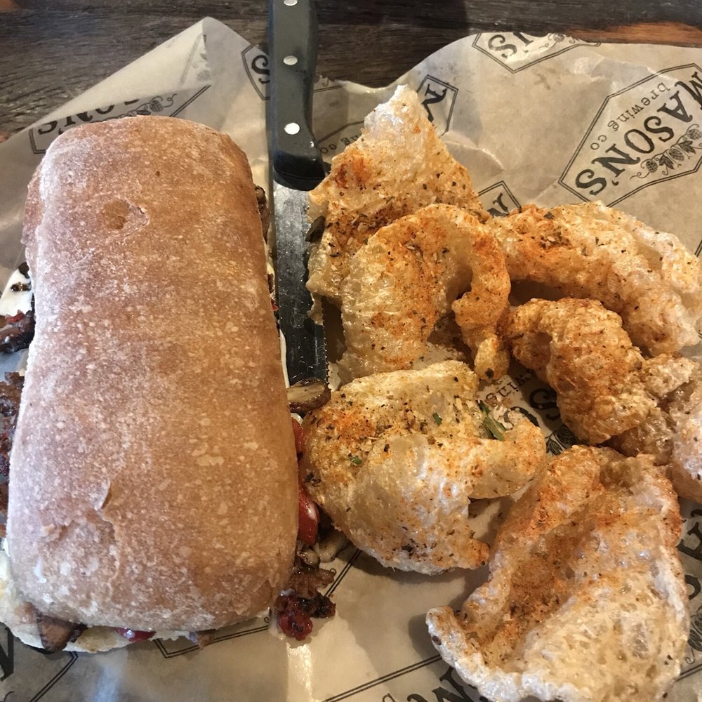 Mason’s Brewing - The Philly.... and it's better than a Philly Cheesesteak from Philadelphia. No lie. - Breweries Near Me - Brewer, Maine Mason’s Brewing - The Philly.... and it's better than a Philly Cheesesteak from Philadelphia. No lie. - Breweries Near Me - Brewer, Maine