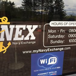 NEX Uniform Shop - Better angle of front door