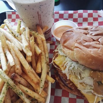 Katsu Burger - Some Nori Fries, a Black Sesame milkshake, and a Katsu Curry Burger. - Burgers Near Me - Seattle, Washington Katsu Burger - Some Nori Fries, a Black Sesame milkshake, and a Katsu Curry Burger. - Burgers Near Me - Seattle, Washington