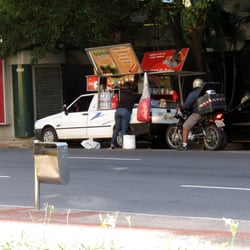 Barraca de lanches - Praça da Liberdade