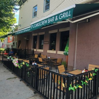 Corkscrew Bar - Patio (06/27/24). @TheCorkscrewBar #JerseyCity #NewJersey #SportsBar #FoodPorn - Pubs Near Me - Jersey City, New Jersey