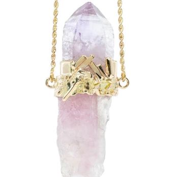 Crystalarium - Still my favorite! Veracruz Amethyst and Rose Quartz handcrafted 14k necklace - Jewelry Near Me - West Hollywood, California Crystalarium - Still my favorite! Veracruz Amethyst and Rose Quartz handcrafted 14k necklace - Jewelry Near Me - West Hollywood, California