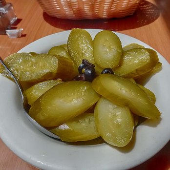Fanoos Grill - Khiar Shoor (pickle slices) - Middle Eastern Near Me - Torrance, California Fanoos Grill - Khiar Shoor (pickle slices) - Middle Eastern Near Me - Torrance, California